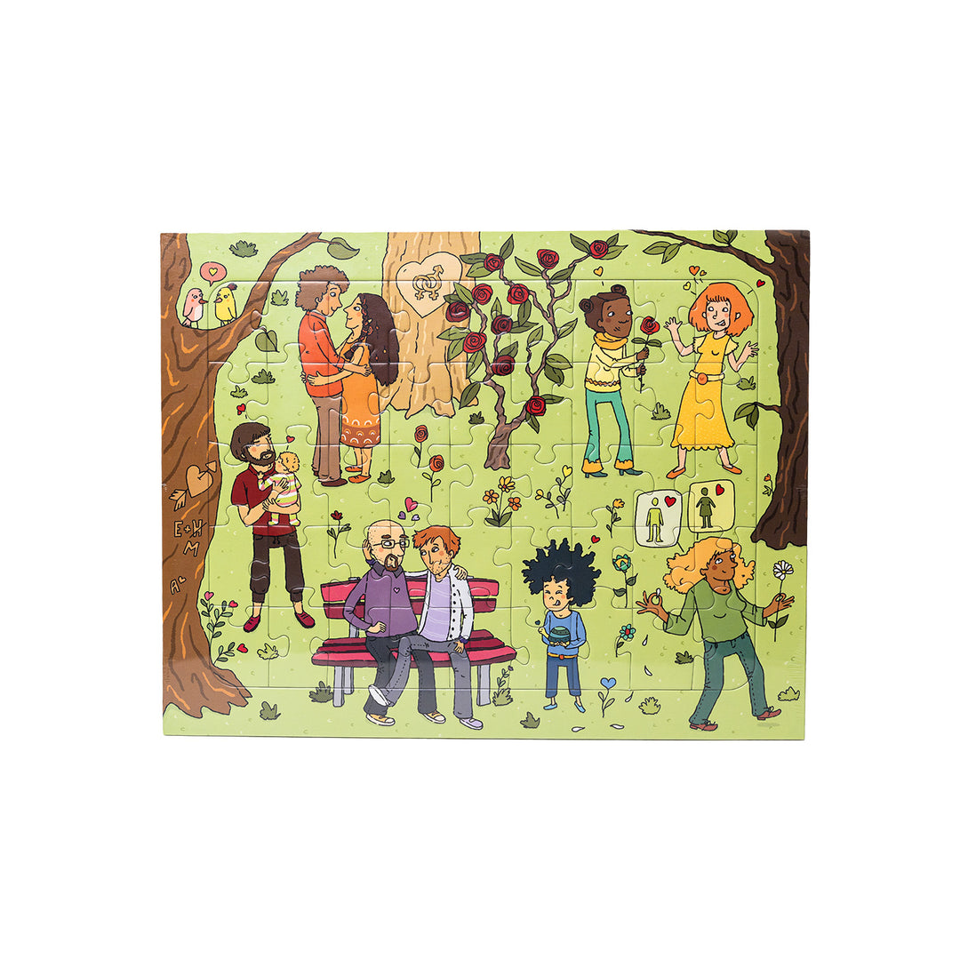 Puzzle für die Vielfalt