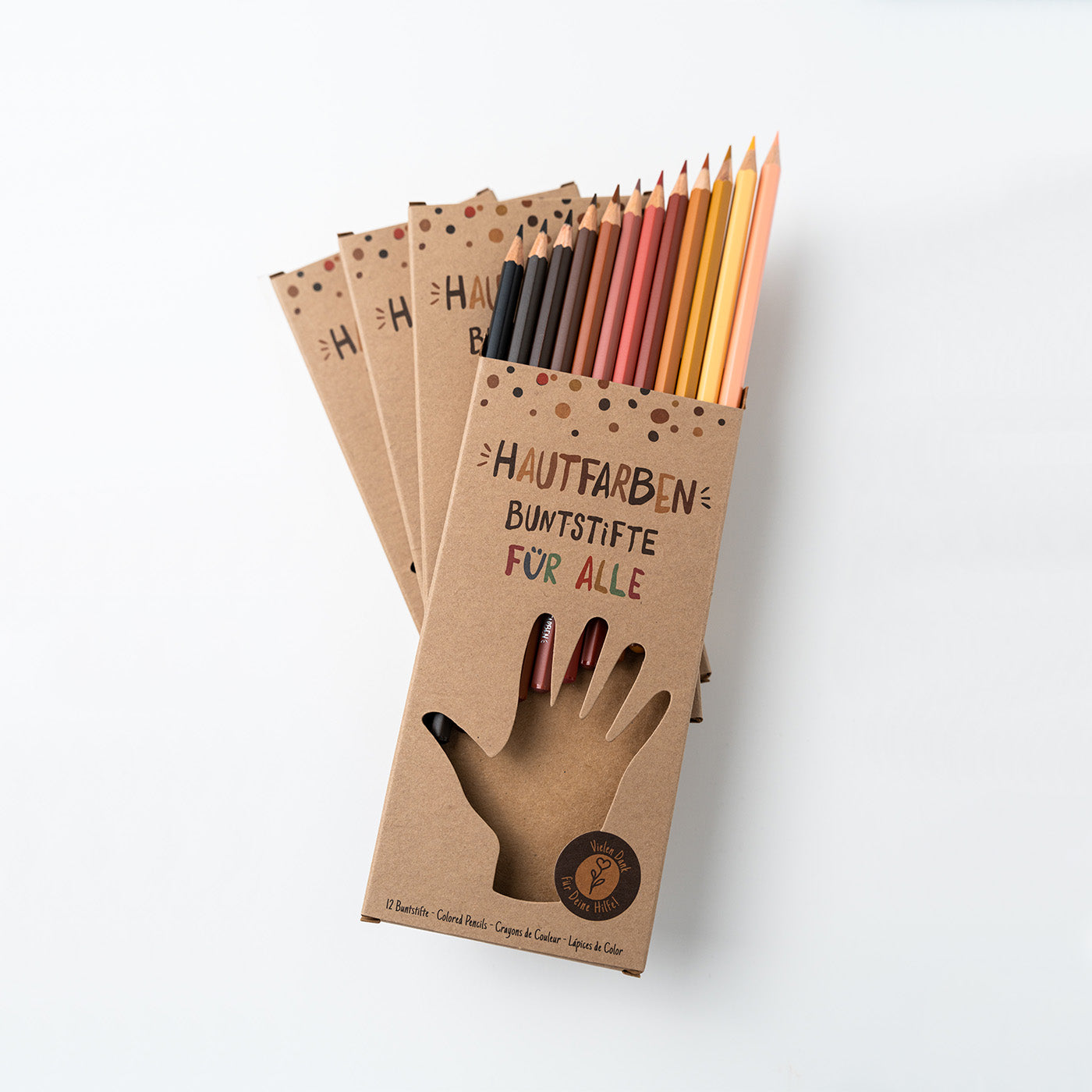12 Skin Tones Pencils - German Version